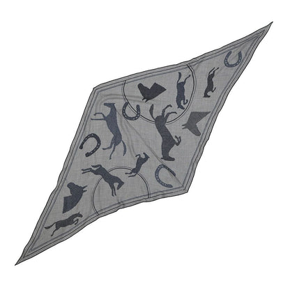 Hermes Scarf Losange So Cashmere Cotton Spring/summer