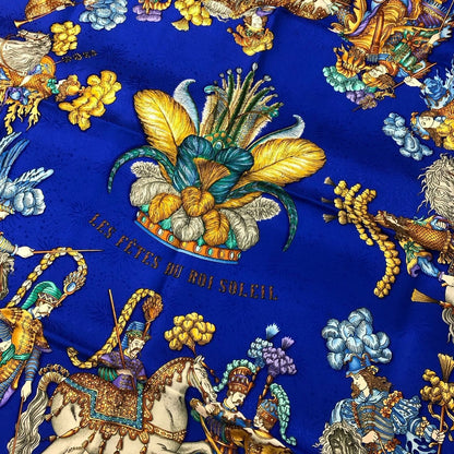 Hermes Carre 90 Festival of the Sun King Scarf — view 3
