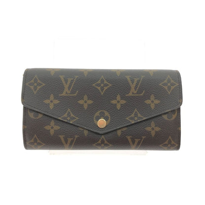 Louis Vuitton Long Wallet Portefeuille Sarah Monogram Brown