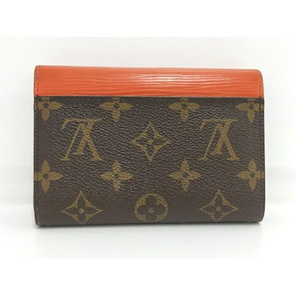 Louis Vuitton Porte Feuille Marly Trifold Wallet Monogram Epi — view 3