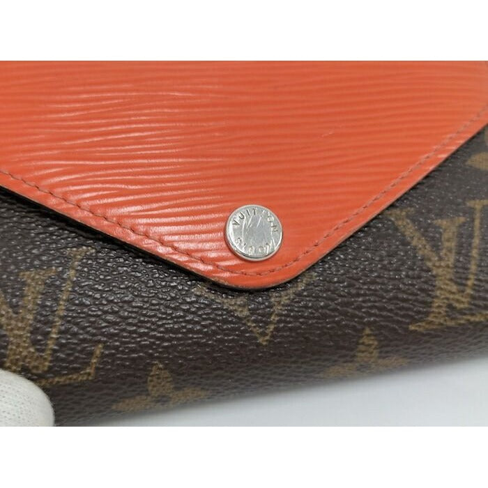 Louis Vuitton Porte Feuille Marly Trifold Wallet Monogram Epi — view 5