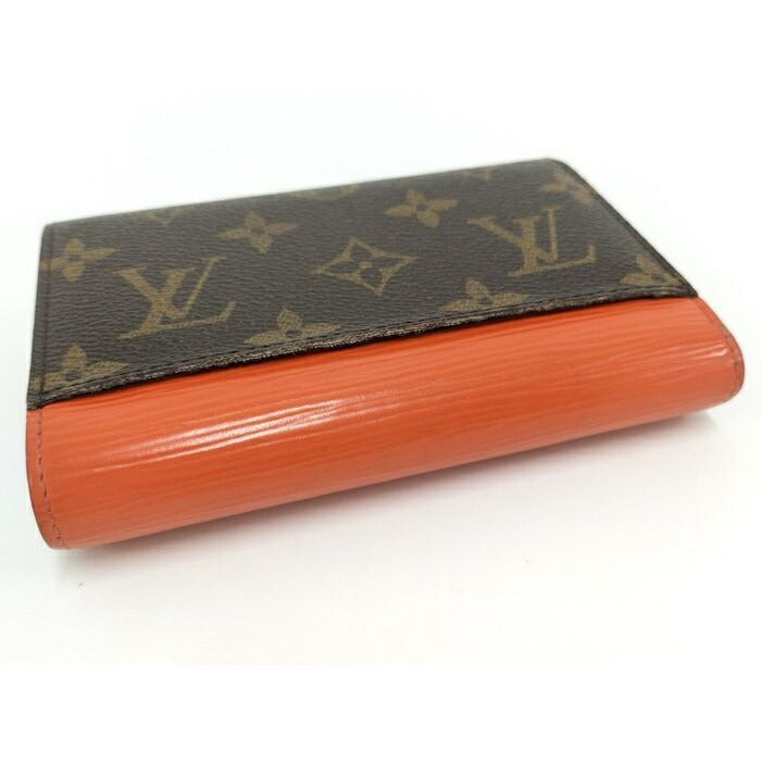 Louis Vuitton Porte Feuille Marly Trifold Wallet Monogram Epi — view 6