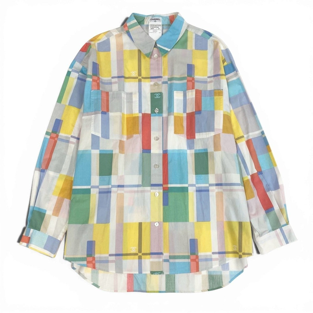 Chanel Cruise Collection CC Logo Shirt — view 2