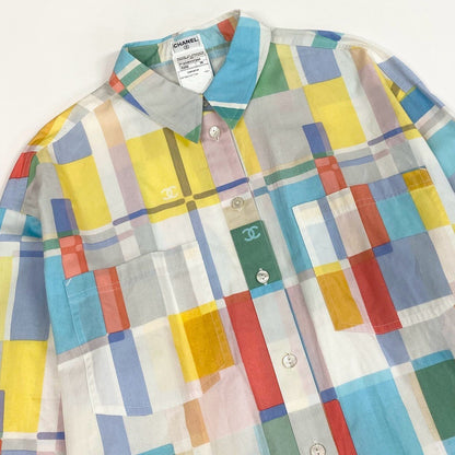 Chanel Cruise Collection CC Logo Shirt — view 4