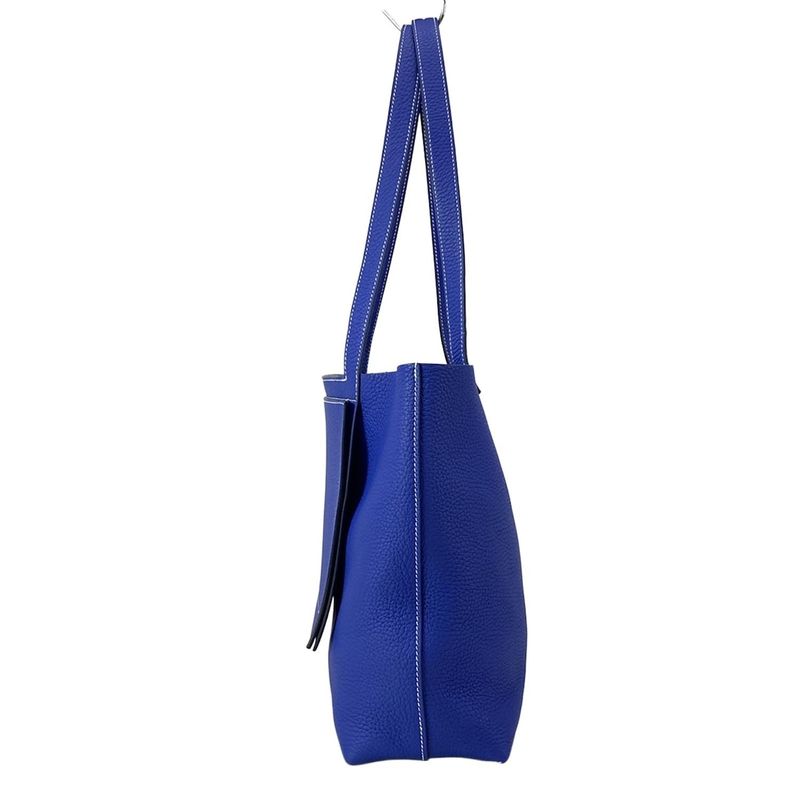 Hermes Tote Bag Cabas Serie 31 Blue Royal