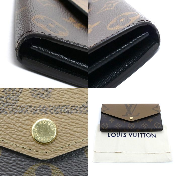Louis Vuitton Portefeuille Sarah Long Wallet Monogram Giant Reverse M80726 IC