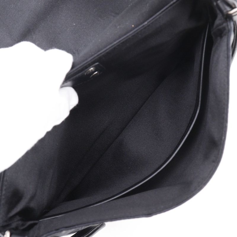 Louis Vuitton Musette Comte De Fe M92273 Monogram Satin And Halaco Black Sr0032