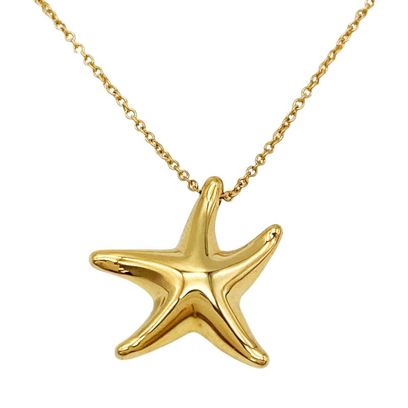 Tiffany & Co Tiffany & Co Starfish Necklace 18K Yellow Gold 38g Yellow Gold