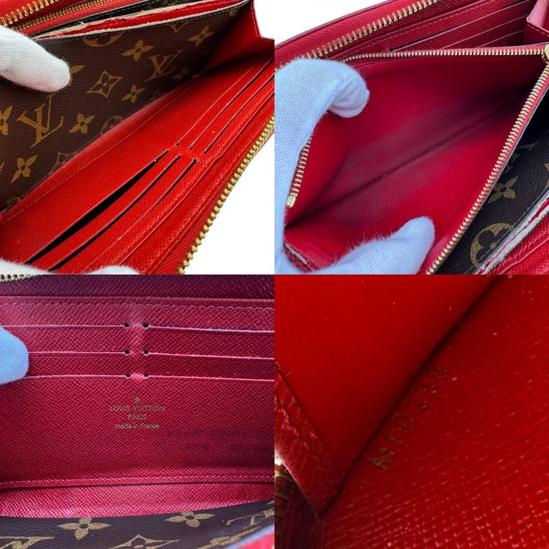 Louis Vuitton M61854 Retiro Round Zip Wallet Monogram Long Wallet Brand Card