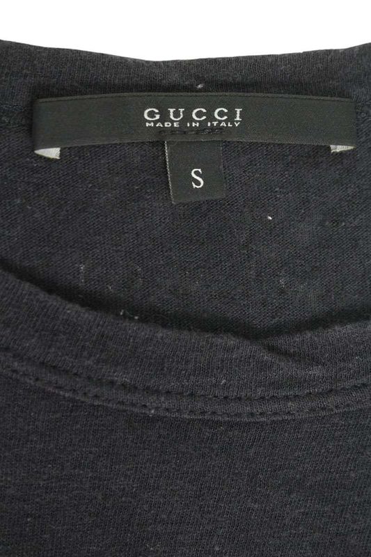 Gucci 377734 X7249 Front Print T-shirt Men's S