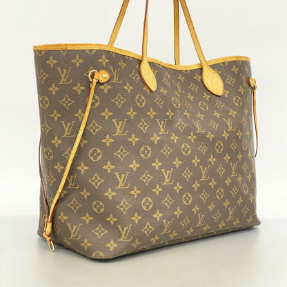 Louis Vuitton Tote Bag Monogram Neverfull GM M40157 Brown Ladies