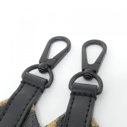 Louis Vuitton Monogram Shoulder Strap Brown Marron Black — view 4