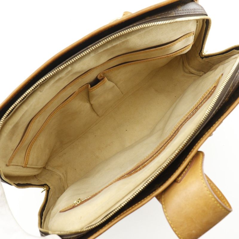 Louis Vuitton Rivoli Business Bag M53380 Monogram Canvas Brown Mi0031 Unisex