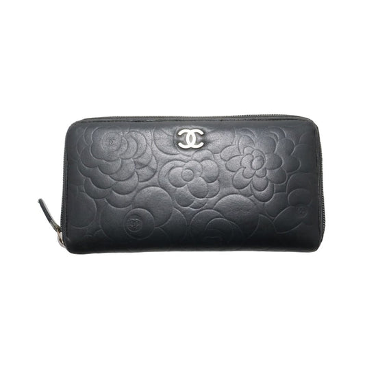 Chanel Stand Leather Wallet