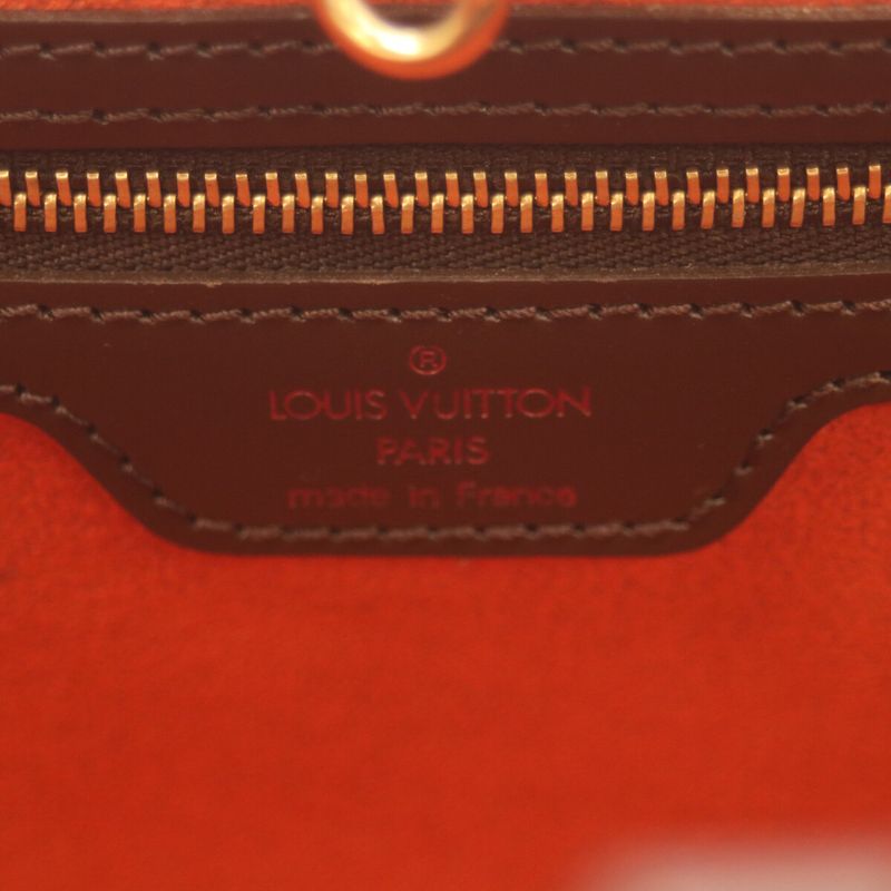 Louis Vuitton 08 N51121 Damier Manosque PM Tote Bag Brown Ladies