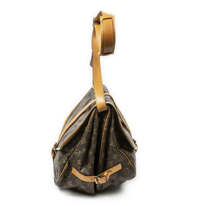 Louis Vuitton Saumur Brown Monogram Canvas — view 3