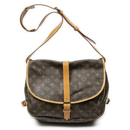 Louis Vuitton Saumur Brown Monogram Canvas — view 5
