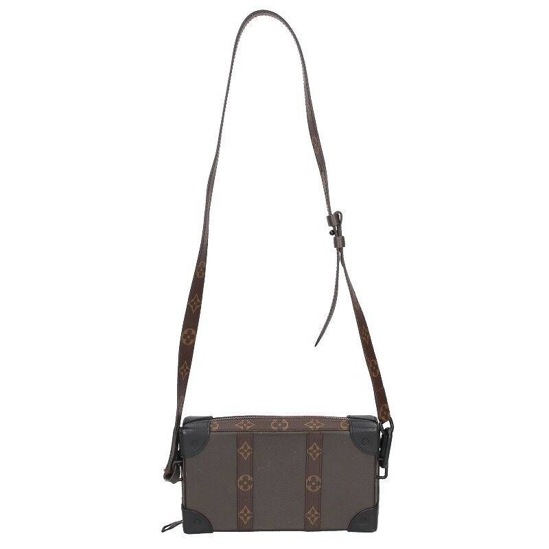 Louis Vuitton M30697 Soft Trunk Wallet Taiga Monogram Shoulder Bag Men's