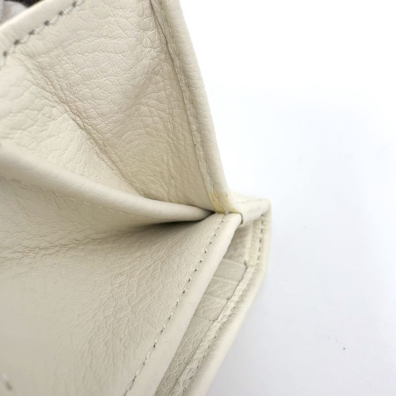 Gucci GG Canvas Printhie Sherry Line W Hook Wallet Leather X Canvas Off White X