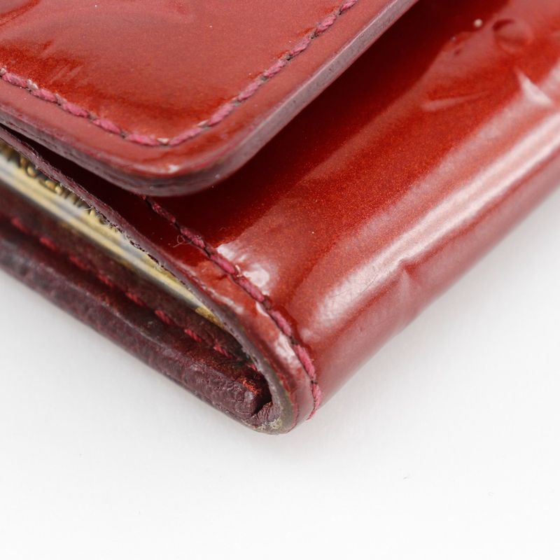 Louis Vuitton Multicles 4 M91976 Monogram Vernis Pomme D'amour Red Ts2112