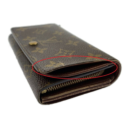 Louis Vuitton Portomone Bier Tresor Bifold Wallet