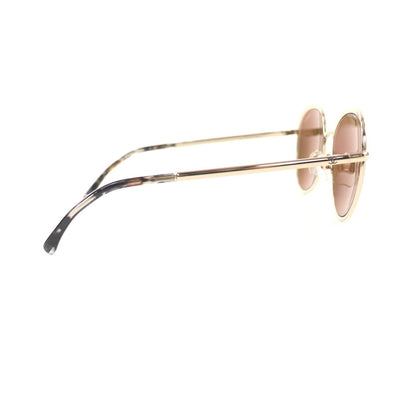 Chanel CC Logo Boston Mirror Lens Sunglasses Gold Marble 55 18 140 — view 6