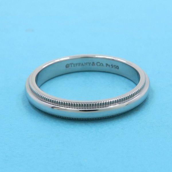Tiffany & Co Together Milgrain Band Ring 3 mm 12.5