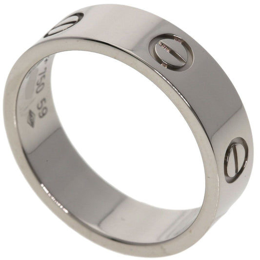Cartier Love Ring 59 18K White Gold