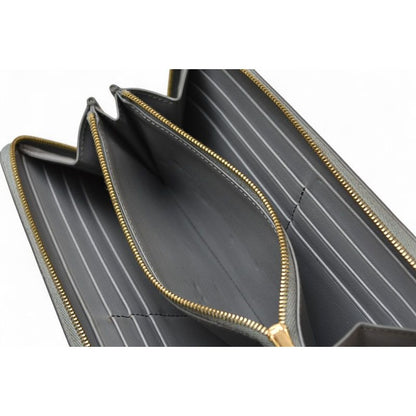 Celine Wallet Long Large Zipped Calfskin Gray 10 B553 el.09 — view 7