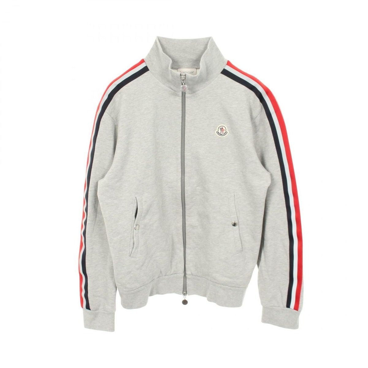 Moncler Tricolor Gray Track Jacket