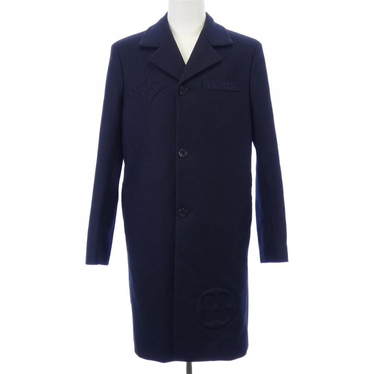Louis Vuitton Lvse Flower Embossed Coat