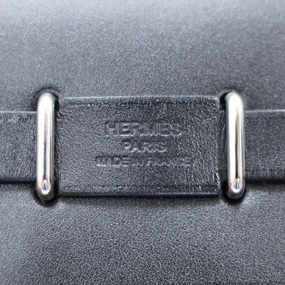 Unused Hermes Herbag Her Bag Zip Mini 20 Silver-hardware W Engraved