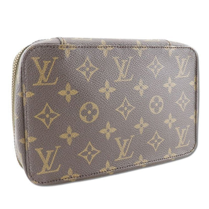 Louis Vuitton Poche Monte Carlo Jewelry Case M47350 Monogram Canvas Unisex Pouch