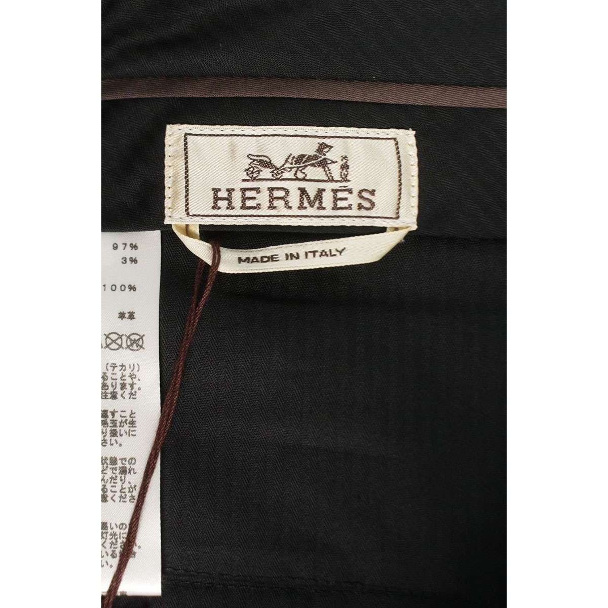 Hermes Cotton Shorts 44 Dark Gray — view 3