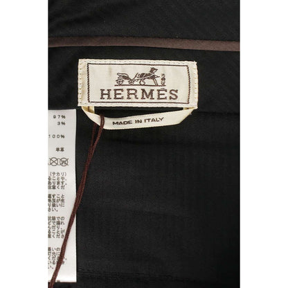 Hermes Cotton Shorts 44 Dark Gray — view 3