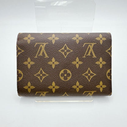 Louis Vuitton M61202 Monogram Trifold Wallet Porte Trousseau Etui Trifold