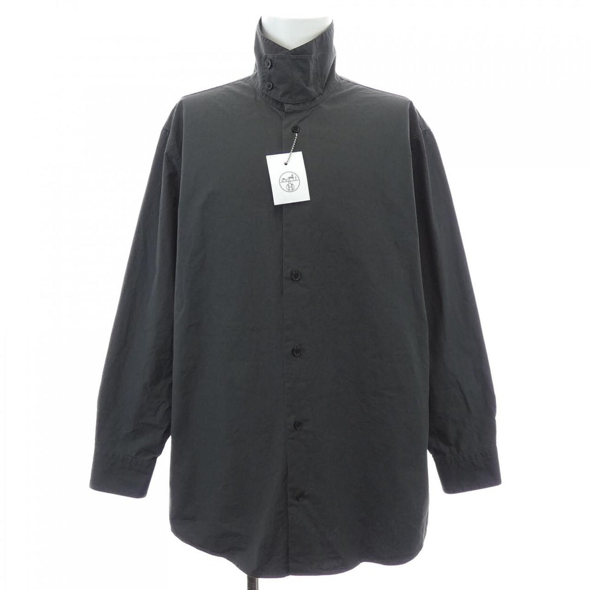 Hermes Size 39 Gray Shirt