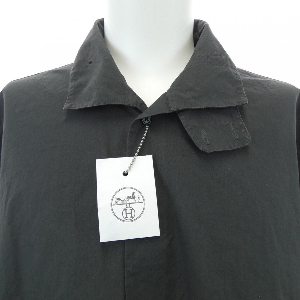 Hermes Size 39 Gray Shirt — view 5