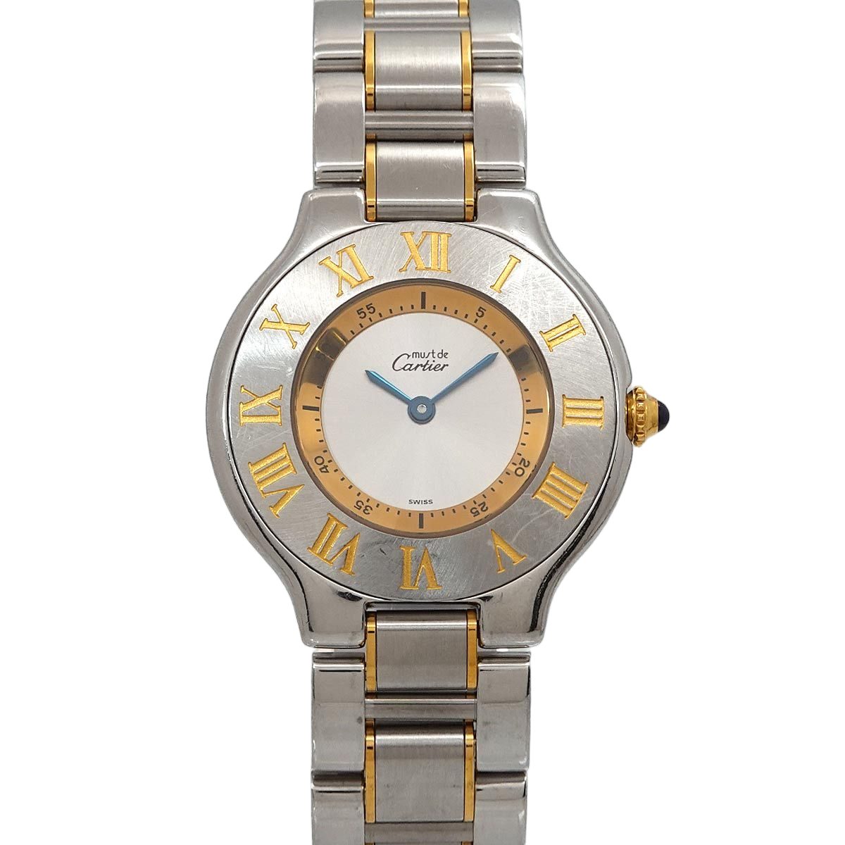 Cartier Must 21 Vantian Vintage Boys' Watch Silver Quartz