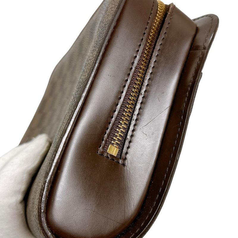 Louis Vuitton N51993 Damier Ebène Clutch Bag Saint Louis Second Bag Louis