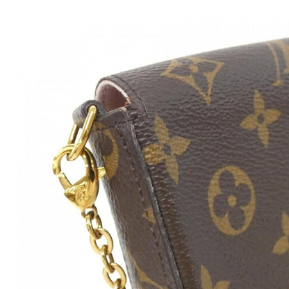 Louis Vuitton Monogram Pochette Felicie Shoulder Bag Brown Marron — view 7