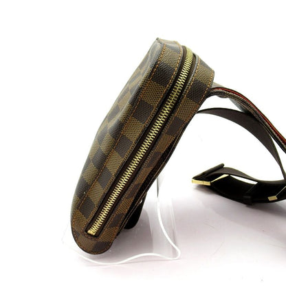 Louis Vuitton Geronimos N51994 Damier Ladies Body Bag Brown Excellent Condition