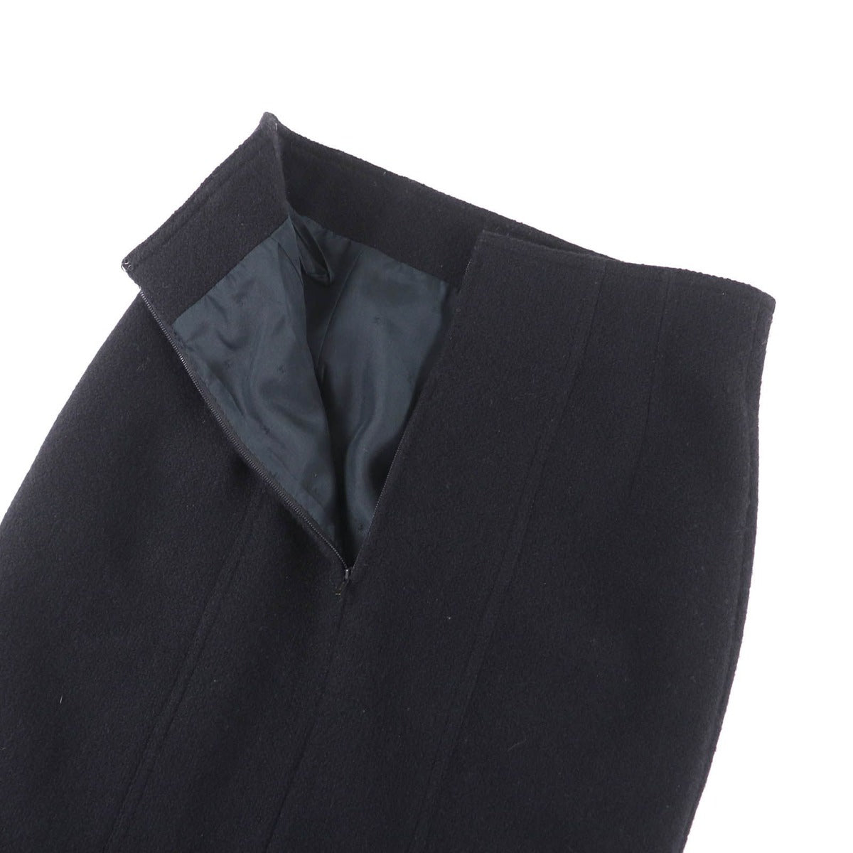 Chanel Vintage Lining Silk Coco Button Gold Wool Cropped — view 6