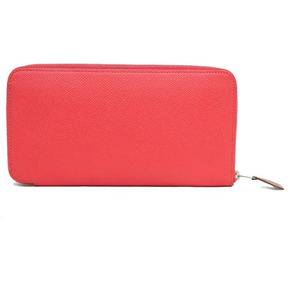 Hermes Azap Long Silk-in Vo-epson Pink Silver-hardware A Engraved Long