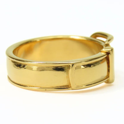Hermes Scarf Ring Santure Metal Gold Belt Motif Accessory Plated Ladies Women