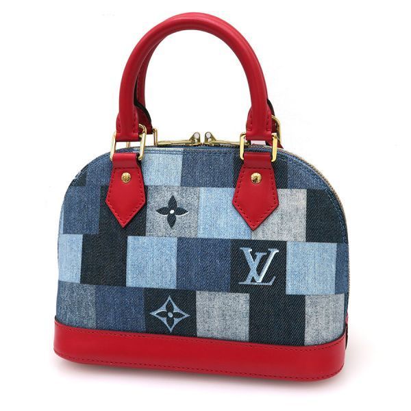 Louis Vuitton Monogram Denim Alma BB Patchwork M45042