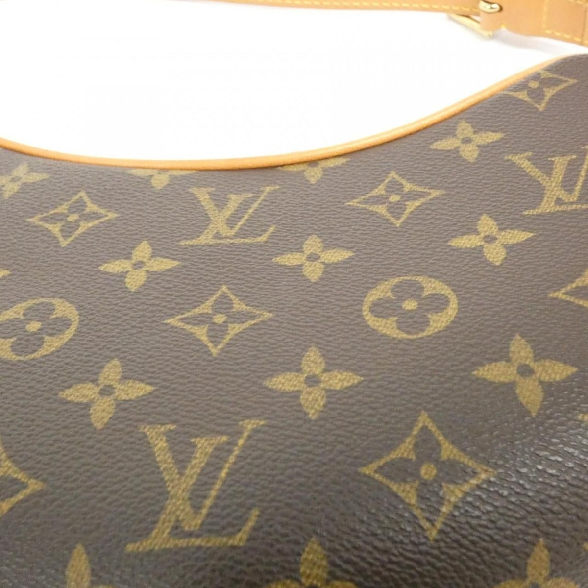 Louis Vuitton Monogram Pochette Croissant Shoulder Bag Brown Marron — view 3