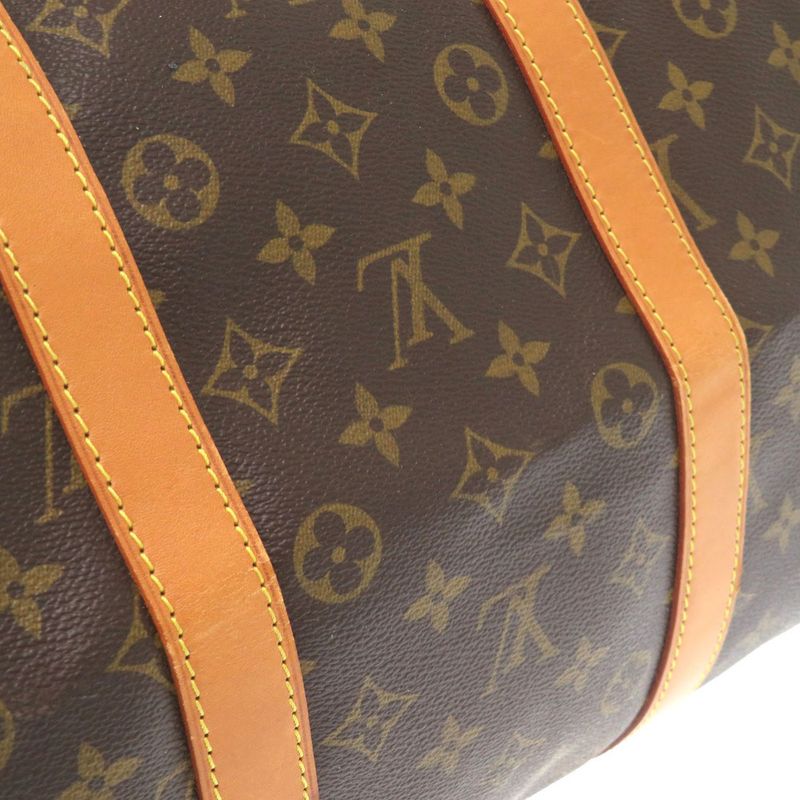 Louis Vuitton Keepall Bandoliere 55 Monogram M41414 Boston Bag LV 0400 Louis