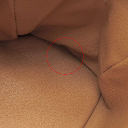 Celine Handbag Macadam Half Moon PVC Leather Brown Gold Hardware Brown Mini