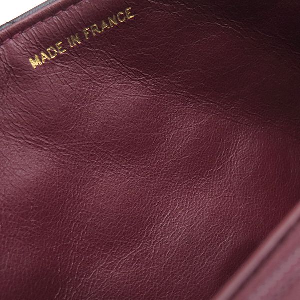 Chanel Shoulder Bag Matelasse Full Flap Lambskin Black Gold Hardware Black